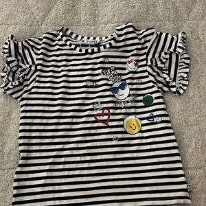 Mayoral girls short sleeve shirt